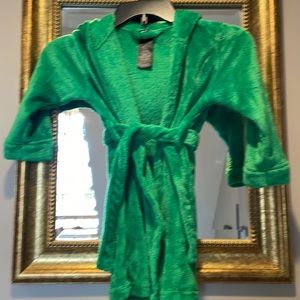 Toddler hooded bathrobe size 4T